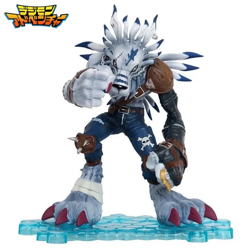 Figura Digimon – Evolução de Gabumon para Garurumon