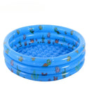 Piscina Inflável Reutilizável de Dupla Camada – Portátil e Reforçada para Crianças