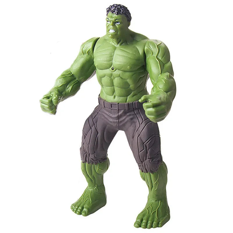 Boneco Articulado 17cm Marvel com Luz – Heróis: Capitão, Homem de Ferro e Aranha | Brinquedo Infantil e Colecionável