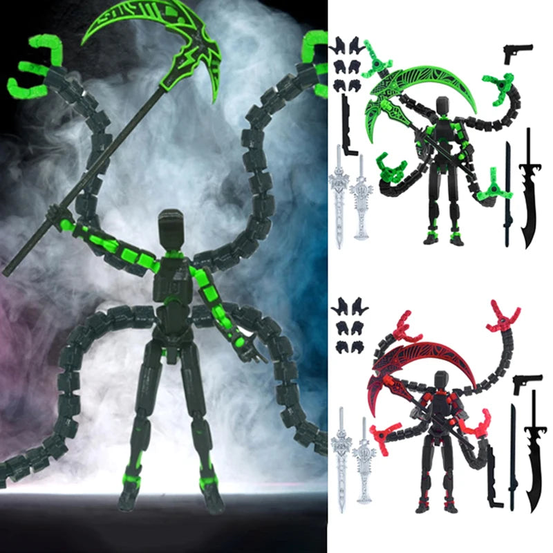 Boneco Articulado 3D Dummy13 – Brinquedo Montável Multiarticulado