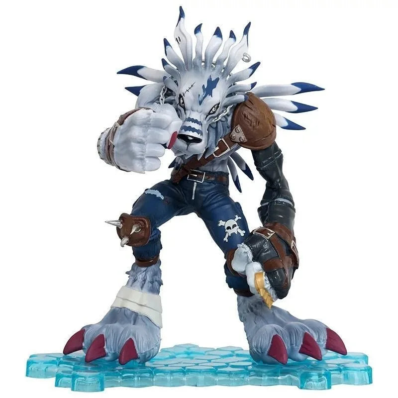 Figura Digimon – Evolução de Gabumon para Garurumon