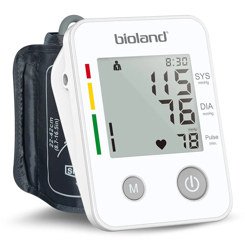 Aparelho de Pressão Digital Bioland 2005 – Medição Automática no Braço com Monitor de Batimentos Cardíacos