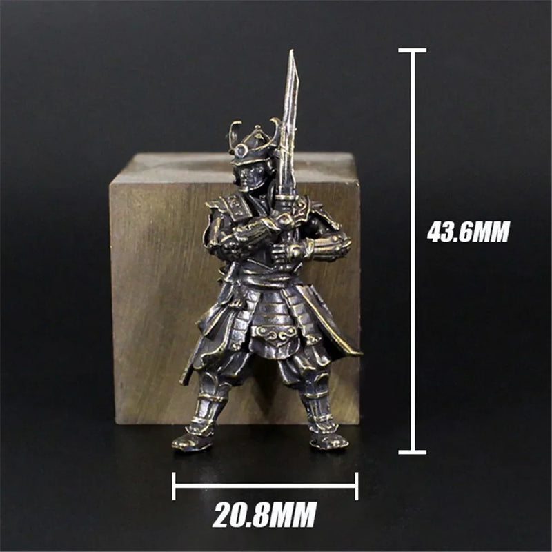 Miniatura Criativa Samurai de Cobre – 4cm