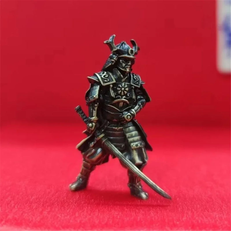 Miniatura Criativa Samurai de Cobre – 4cm
