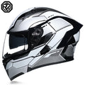 Capacete Modular Flip-Up para Moto – Full Face com Dupla Viseira, Alta Qualidade e Certificação DOT