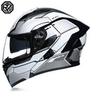 Capacete Modular Flip-Up para Moto – Full Face com Dupla Viseira, Alta Qualidade e Certificação DOT