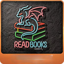 Letreiro Neon LED "Read Books" – Placa Decorativa USB para Quarto, Biblioteca, Escola, Café e Bar