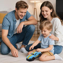 Carro de Controle Remoto RC 2.4G com Luzes – Brinquedo Educativo para Crianças, Diversão em Casa, Escola e Viagens