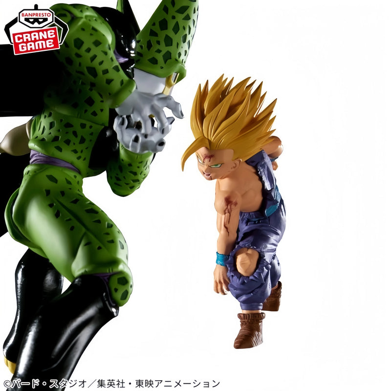 Boneco Original Bandai Banpresto Dragon Ball Z Match Makers Cell vs Son Gohan – Figure Colecionável Anime