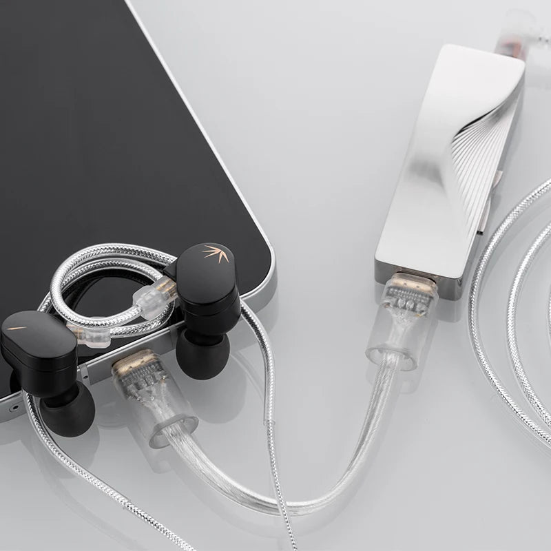 MOONDROP CHU II – Fones In-Ear de Alta Performance com Cabo Removível e Driver Dinâmico Profissional