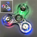 Fidget Spinner LED Luminoso – Glow in Dark, Stress Relief Toy