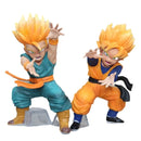 Figura Dragon Ball – Son Gohan & Trunks 15cm PVC Colecionável