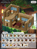 Kit de Blocos Magnéticos Estilo Pixel – Mundo Mine para Crianças 3+ | Brinquedo Educativo STEM com Cubos e Base de Montar