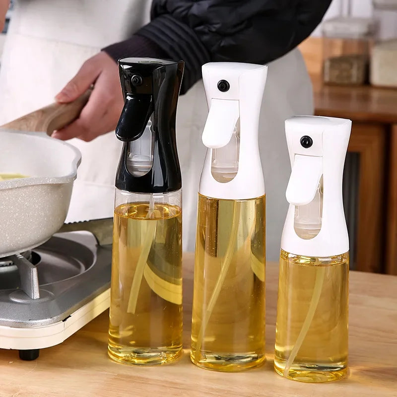 Borrifador de Azeite e Vinagre – Dispenser Recarregável para Cozinha e Assados