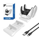 Base Carregadora Dupla GAMINJA para Controles PS5 – Estação com Carregamento Rápido e Fonte de Alimentação 5V 1.2A