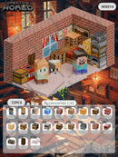 Kit de Blocos Magnéticos Estilo Pixel – Mundo Mine para Crianças 3+ | Brinquedo Educativo STEM com Cubos e Base de Montar