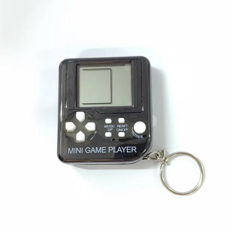 Console Chaveiro Portátil Retrô GAMINJA – Mini Vídeo Game com Jogos Clássicos, Ideal para Crianças e Presente Perfeito