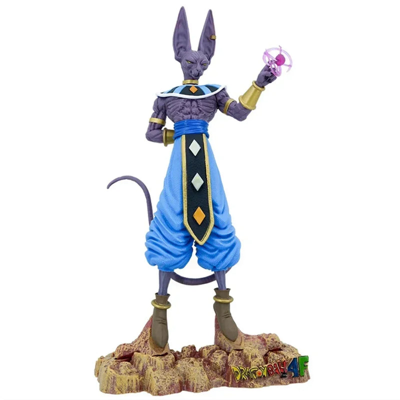 Figura Dragon Ball Z Beerus – Deus da Destruição | 30cm | Colecionável Anime