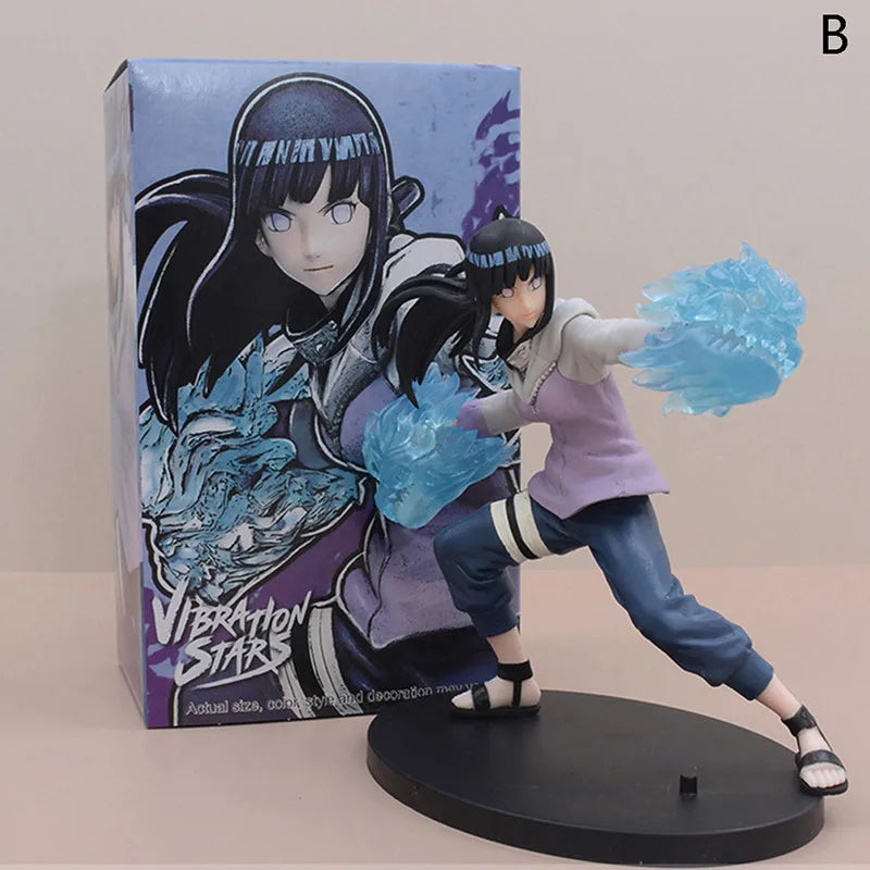 Boneco de Ação Naruto – Rock Lee e Hinata com Punhos de Leão