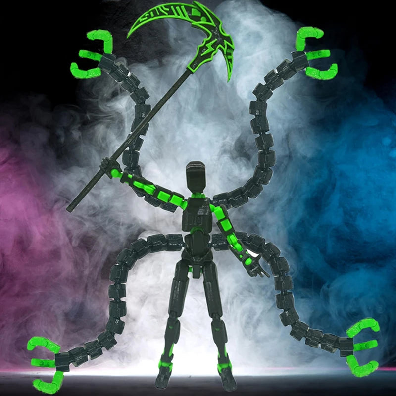 Boneco Articulado 3D Dummy13 – Brinquedo Montável Multiarticulado