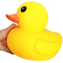 1 ou 2 Patos de Borracha Gigantes 26cm – Pato Amarelo Grande e Divertido com Som, Ideal para Banho e Decoração