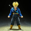 Dragon Ball Z SHF Trunks Super Saiyan Action Figure 15cm Articulado Colecionável Anime Modelo