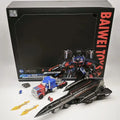 BAIWEI TW-1124 Jetfire Skyfire – Robô Articulado 2 em 1 Transformável em Avião, 17,5cm