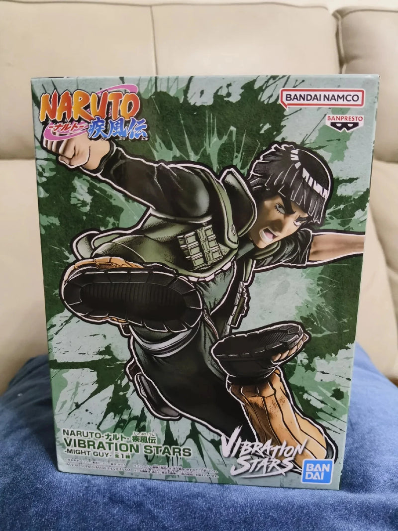 Figura Oficial Banpresto – Naruto Might Guy | Modelo Colecionável com Caixa para Decoração