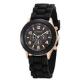 Relógio Feminino de Luxo 2025 – Moda Elegante, Pulseira de Silicone, Quartz Preciso, Estilo Moderno e Confortável