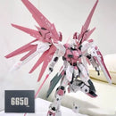 Gundam MG Freedom 2.0 1/100 – Versão Cherry Blossom com Efeitos Mágicos e Adesivos Exclusivos | Modelo Montável para Colecionadores
