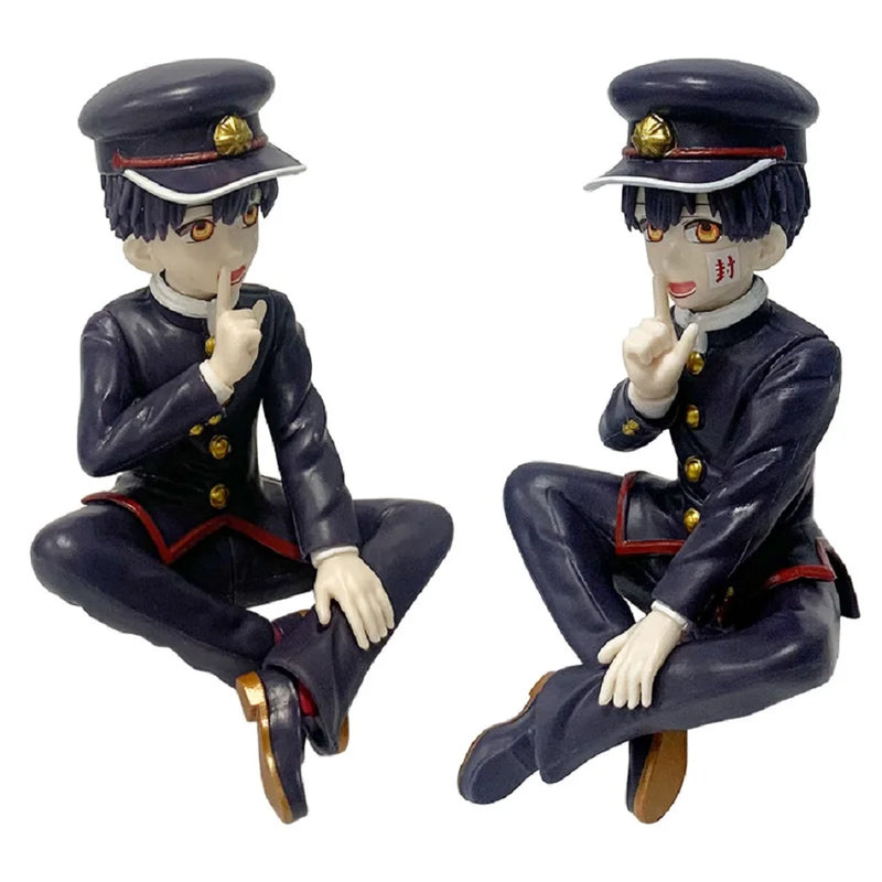 Boneco Anime Hanako-kun 11cm – Figura Sentada, Action Doll Decorativa, Presente de Festival