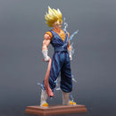 Dragon Ball Z Vegito Super Saiyan Blue / Gogeta Figura Anime 32CM – 3 Cabeças PVC Colecionável