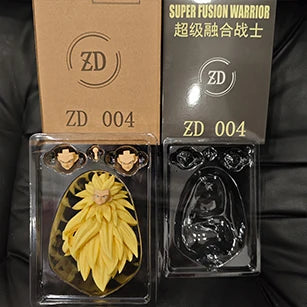 ZD Studio Dragon Ball – Kit de Acessórios para Action Figure SHF (Vegito, Bardock, Goku, Goku Black, Gogeta) com Cabeças Extras SSJ3