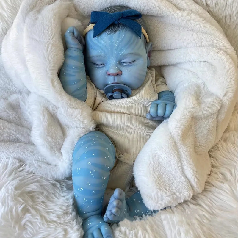 Boneca Reborn Completa JOYORA – Doll Artesanal com Pele 3D, Veias Visíveis, Colecionável, Brinquedo Realista para Crianças e Presentes