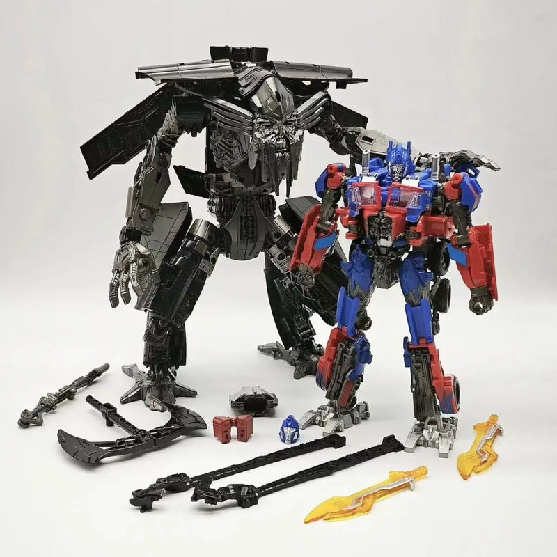BAIWEI TW-1124 Jetfire Skyfire – Robô Articulado 2 em 1 Transformável em Avião, 17,5cm