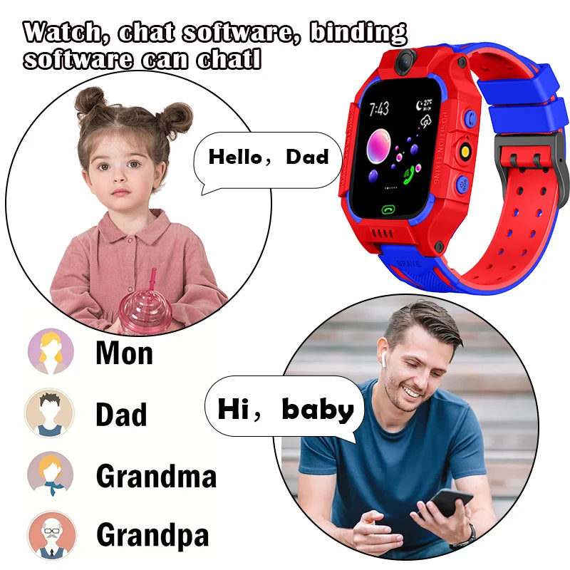 Relógio Smartwatch Infantil com Jogos Educativos, Câmera, Micro Chat, Aprendizado e Diversão – Para Meninos e Meninas 4 a 12 Anos