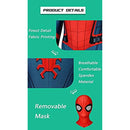 Fantasia Homem-Aranha para Crianças e Adultos – Cosplay Tobey Maguire, Bodysuit Zentai Super-Herói para Halloween e Festas