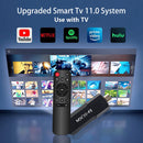 TV Stick Android 2024 MX10 F2 – 1GB RAM + 8GB ROM, Suporte 4K, Compacto e Pronto para Conectar