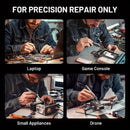 Conjunto de Chaves de Fenda Magnéticas 180 em 1 com Parafusadeira Elétrica – Kit de Precisão para Manutenção e Reparo de Dispositivos | Presente Perfeito para Homens