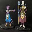 Boneco Dragon Ball Z Beerus – Deuses da Destruição DXF Whis & Beerus 20cm – Figura Colecionável em PVC