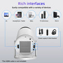 Projetor FY300 Pro com Android 11 – 4K Suportado, 390 ANSI, Wi-Fi, BT 5.0 | Perfeito para Home Theater