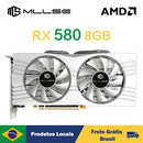 Placa de Vídeo MLLSE AMD Radeon RX 580 8GB GDDR5 – 256 Bits, PCI-E 3.0 x16 | GPU Gamer para PC