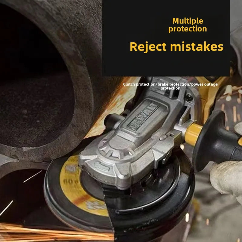 Esmerilhadeira Angular Sem Fio Dewalt DCG406 – 125mm, 9000RPM, Motor Brushless | Compatível com Bateria 20V Dewalt