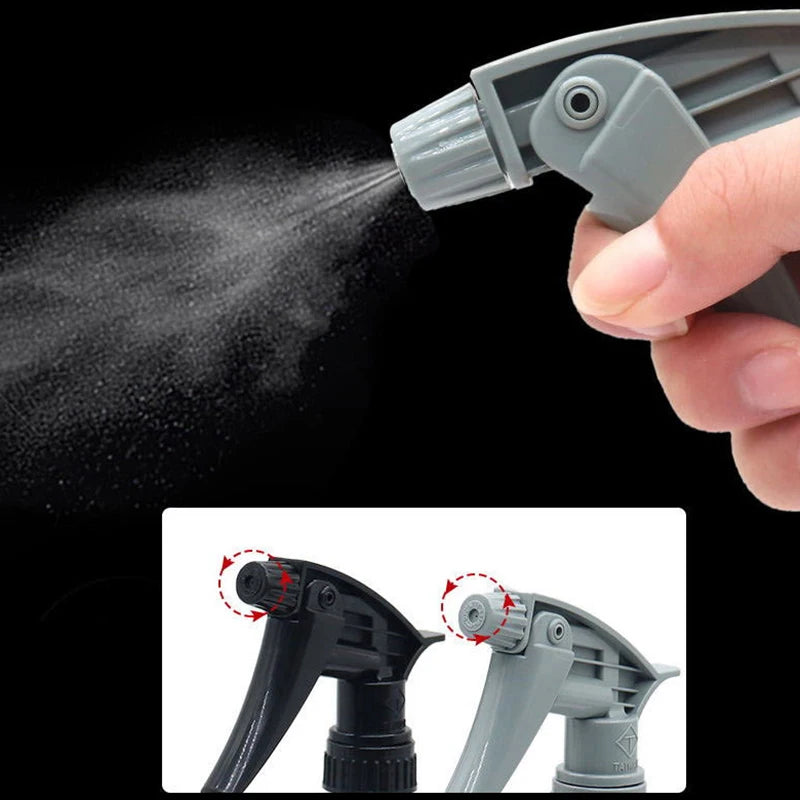 Bico Pulverizador Ajustável com Gatilho – Resistente a Ácidos e Alcalis | Para Limpeza Automotiva, Jardim e Casa