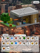 Kit de Blocos Magnéticos Estilo Pixel – Mundo Mine para Crianças 3+ | Brinquedo Educativo STEM com Cubos e Base de Montar