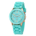 Relógio Feminino de Luxo 2025 – Moda Elegante, Pulseira de Silicone, Quartz Preciso, Estilo Moderno e Confortável
