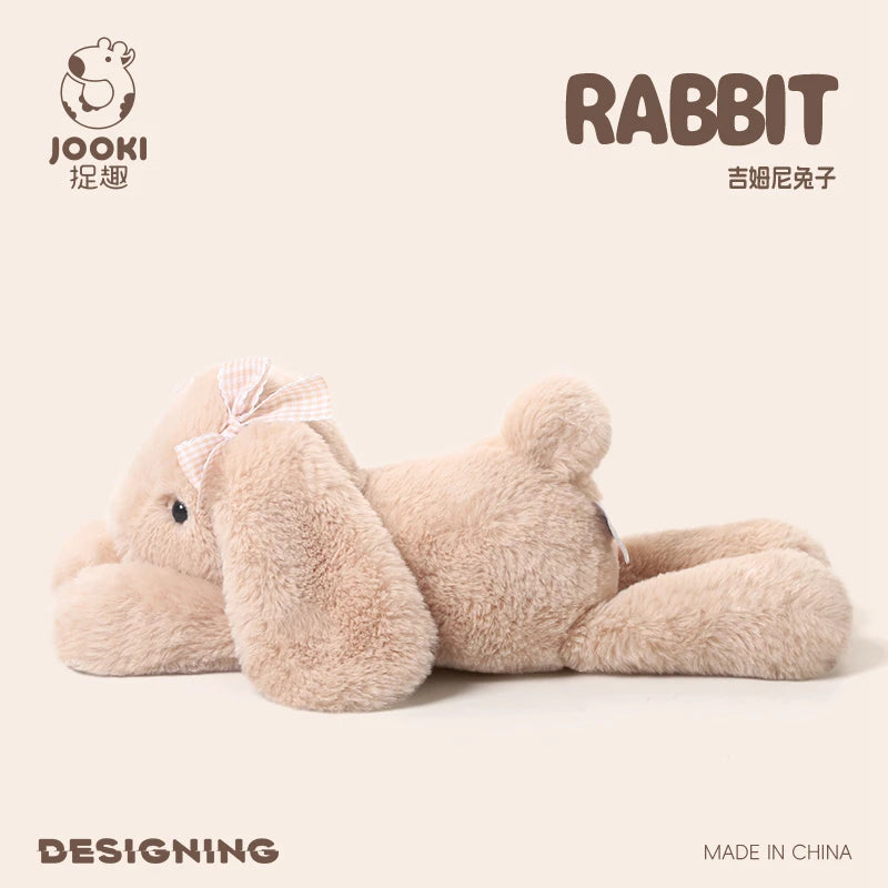 Coelho de Pelúcia Jim 35cm – Brinquedo Coletável Macio, Presente Fofo para Crianças e Colecionadores