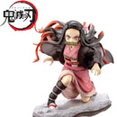 Estátua Demon Slayer Nezuko Furiosa – Figura Criativa Anime, Diorama Decorativo para Mesa e Coleção