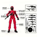 Boneco Articulado 3D Dummy13 – Brinquedo Montável Multiarticulado, Modelo Digital, Ornamento Criativo, Squid Doll Handmade