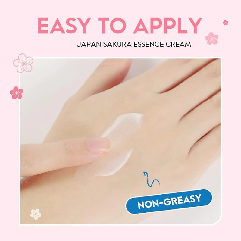 Creme Iluminador Sakura do Japão – Hidratação, Luminosidade e Delicadeza da Flor de Cerejeira em um só produto